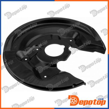 Déflecteur, disque de frein arrière droite pour VW | HTO-VW-065, 9534876